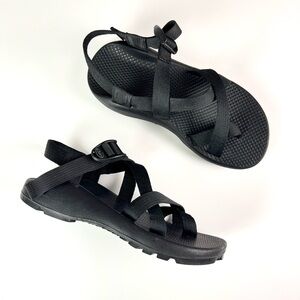 Chaco Z/2 Classic Sport Sandals Vibram Soles Black Size 8